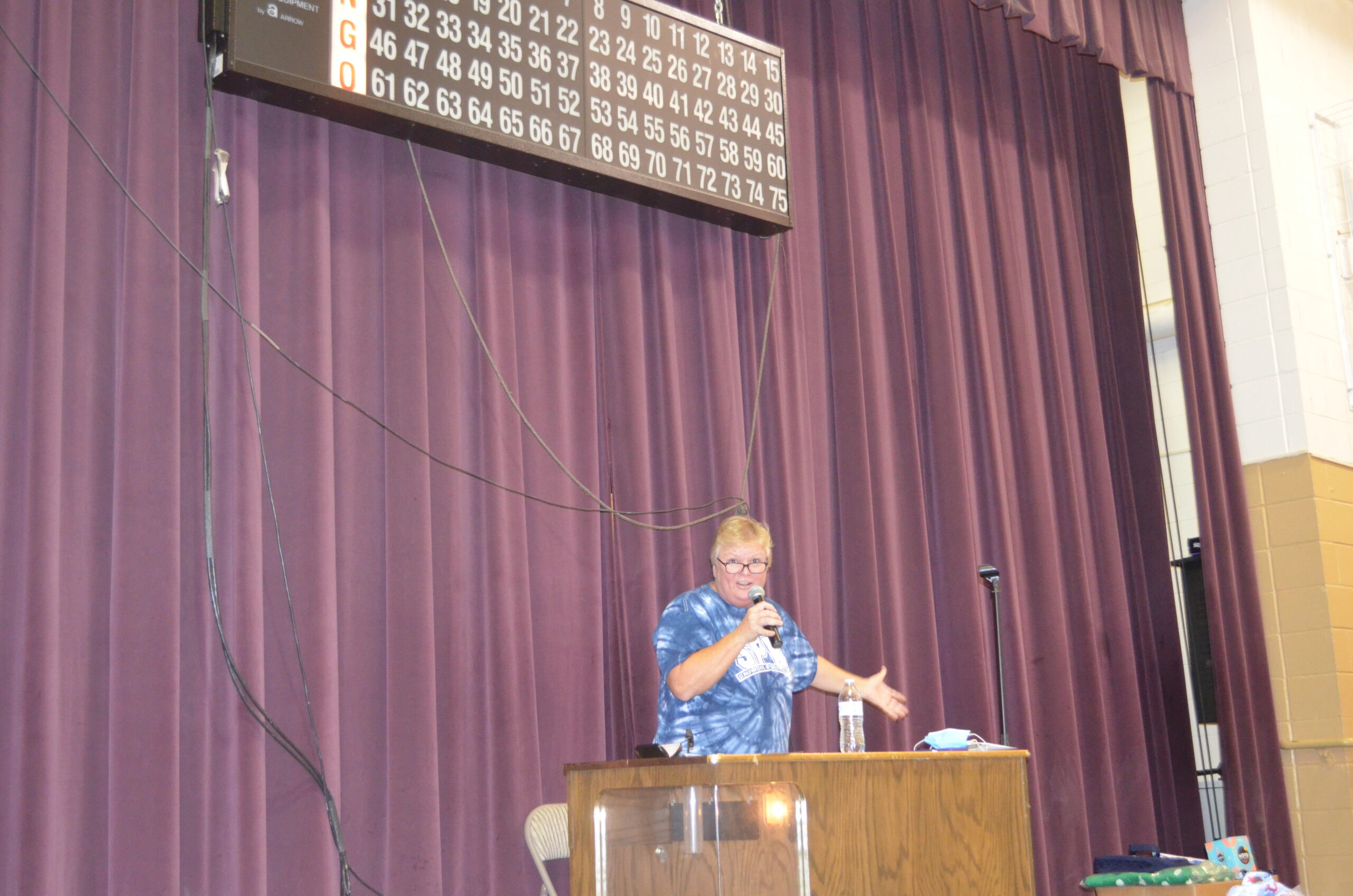 Sue at Bingo