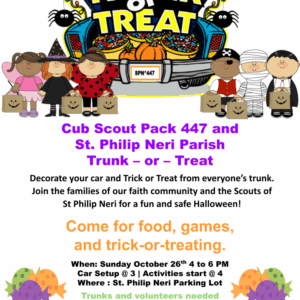 2025 trunk or treat